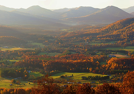 Early Fall Morning, Nelson County, VA